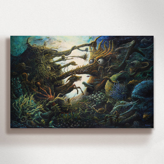 Gilgamesh Under the Sea, 2022 - Museum-Quality Matte Paper Poster