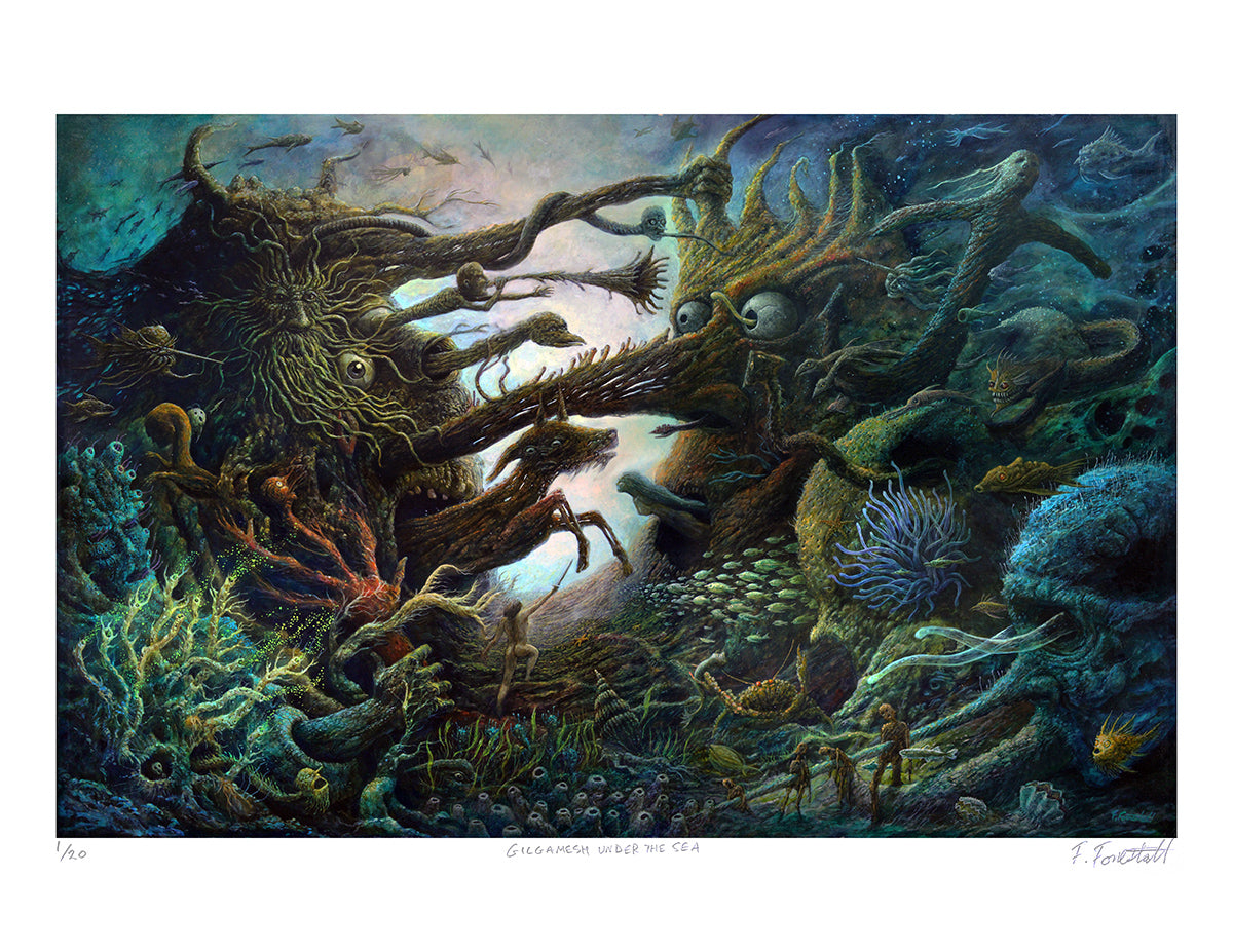 Gilgamesh Under the Sea — Signed Limited Edition Print