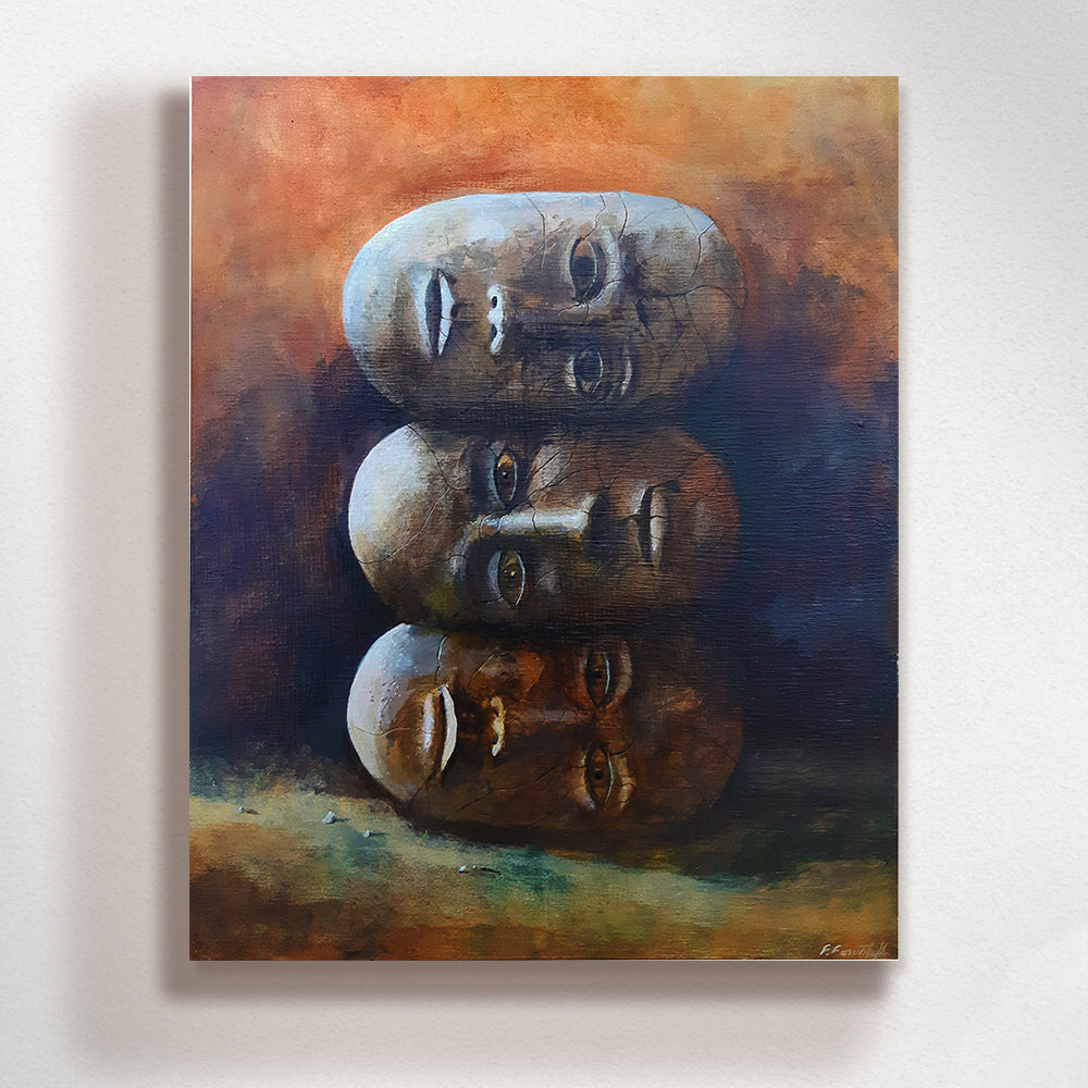 Three Heads, 2018